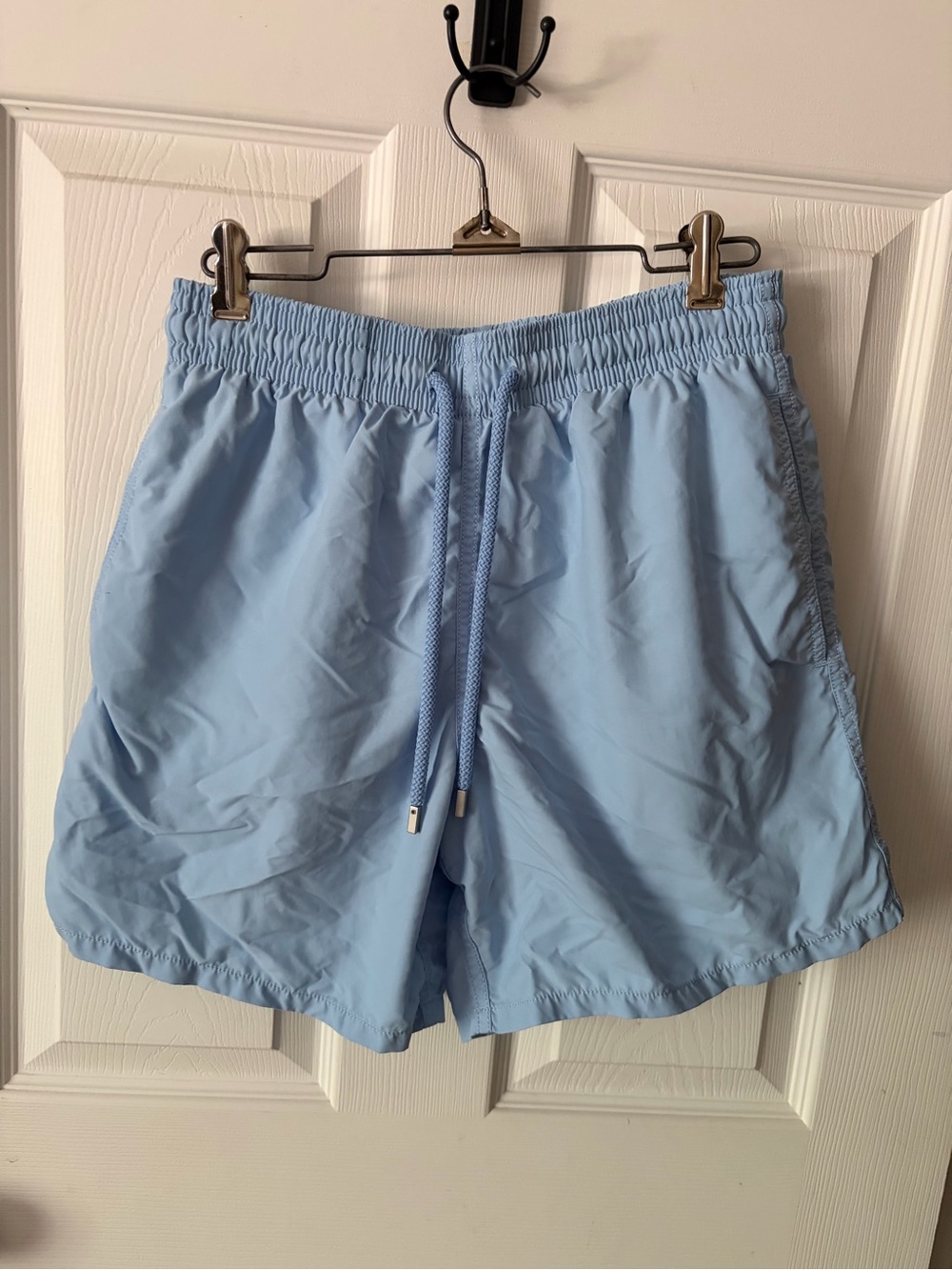 Vilenrequin Men’s Solid Blue Swim Trunks Size Medium - Picture 2 of 6